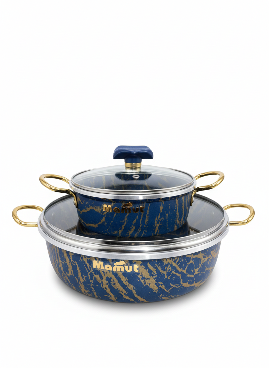 سرویس قابلمه گرانیتی ماموت | پخت سالم، طراحی مدرن، دوام بالا - تصویر 4