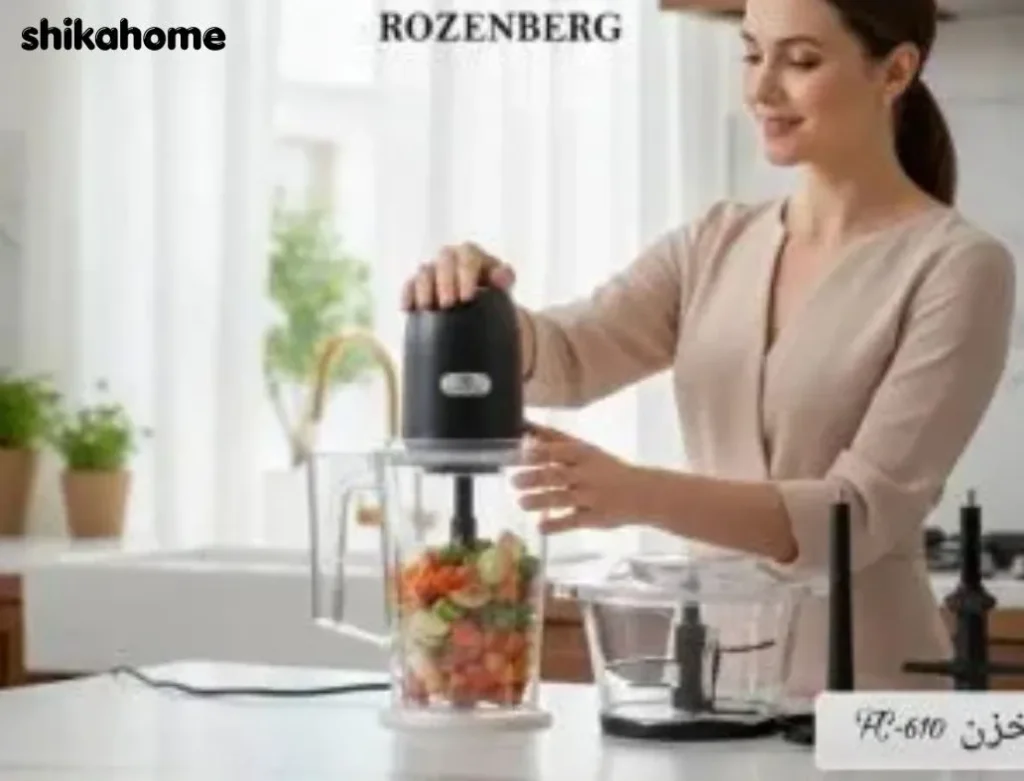 خردکن دو مخزنه روزنبرگ مدل FC-610
