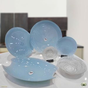 سرویس 26 پارچه آرکوفام طرح آبی آسمانی