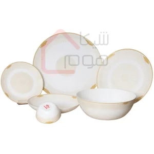 سرویس غذاخوری آرکوپال ۲۶ پارچه دینو طرح آذرمه لوستر