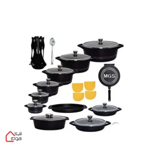 قابلمه چدن گرانیتی MGS به صورت تکی و عمده