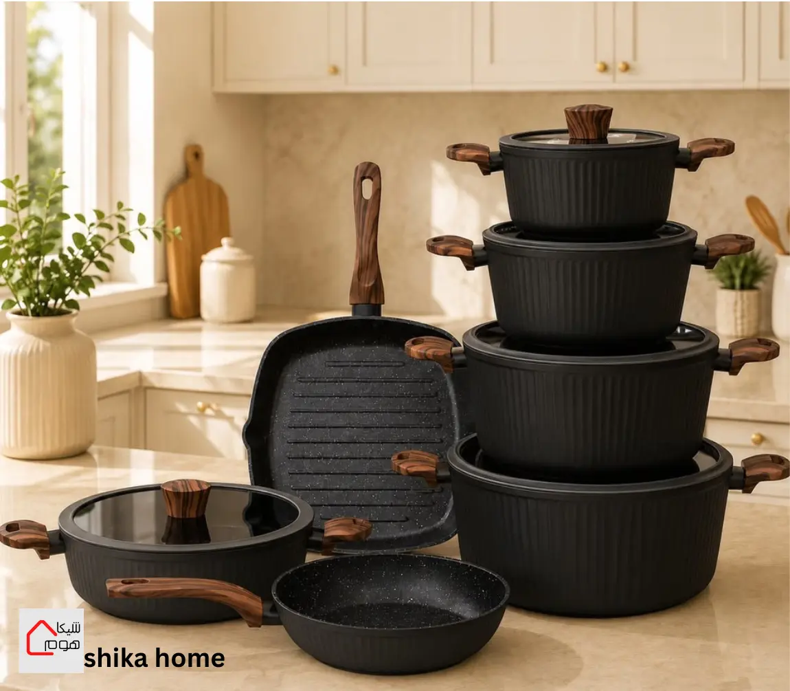 shikahome (62) سرویس قابلمه 12 پارچه kzp