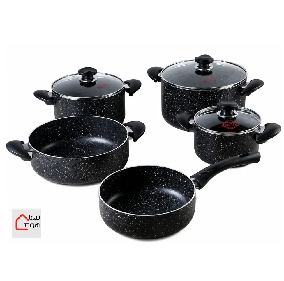 shikahome (98) قابلمه گرانیتی برند کالین، نسوز و دو رو
