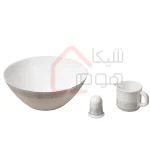 سس خوری ،نمکدان و کاسه بزرگ سرویس 36 پارچه پارس اپال کد 581