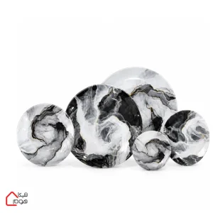 سرویس 25 پارچه ارکوفام نانسی مشکی