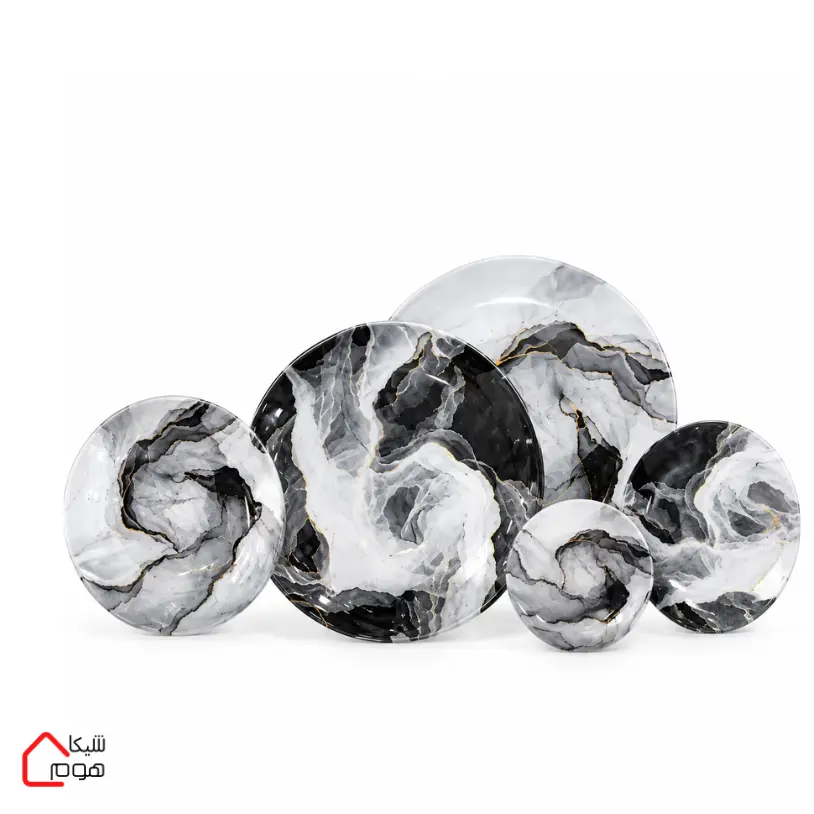shikahome - 2026-09-07T170115.434 سرویس 25 پارچه ارکوفام نانسی مشکی